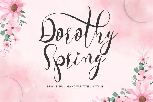 Dorothy Spring font