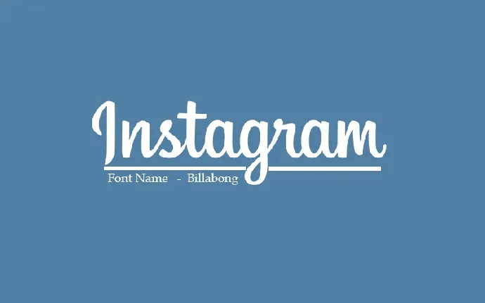 Instagram font