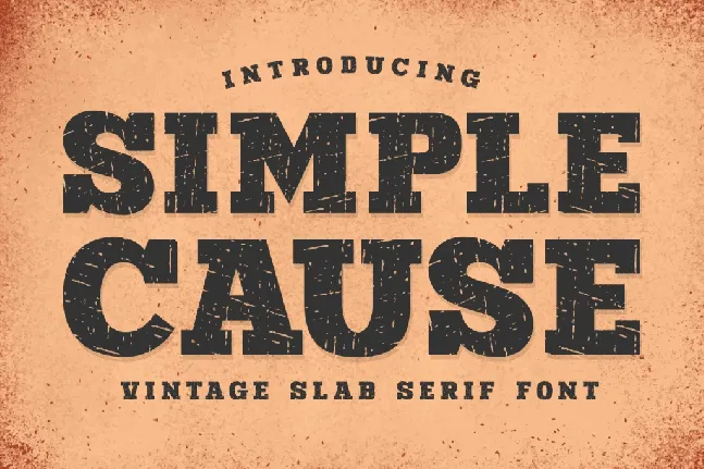 Simple Cause font