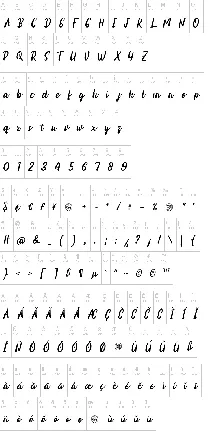 Certhas font