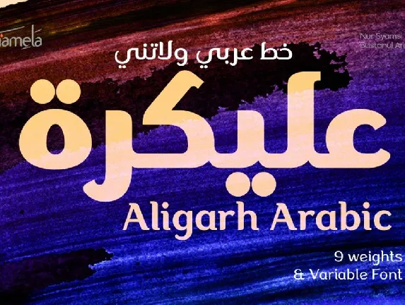 Aligarh Arabic FREE PERSONAL USE font