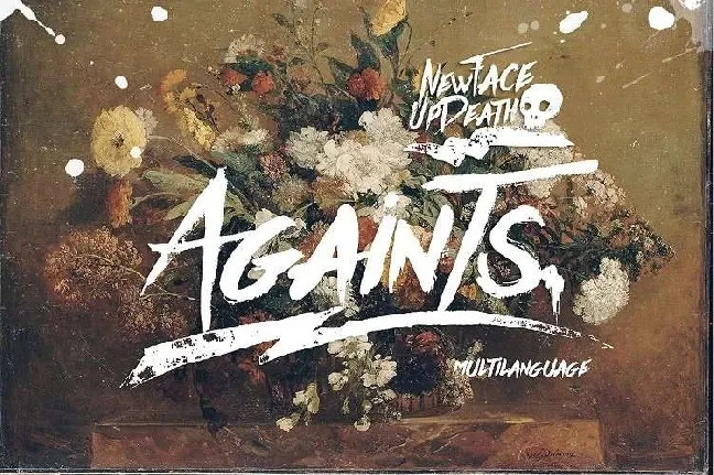 The Againts font