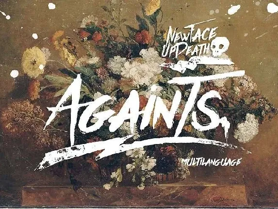 The Againts font