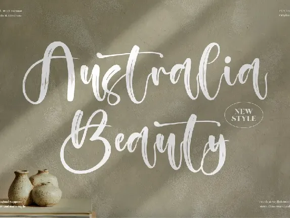 Australia Beauty font