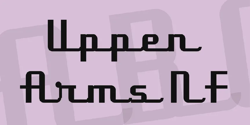 Uppen Arms NF font