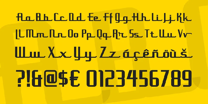 Uppen Arms NF font