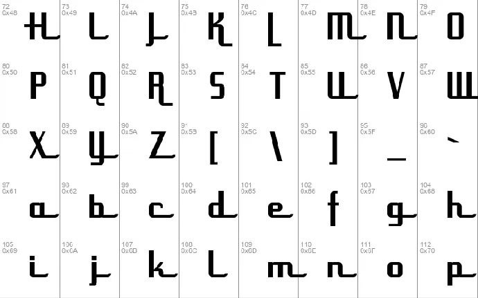 Uppen Arms NF font