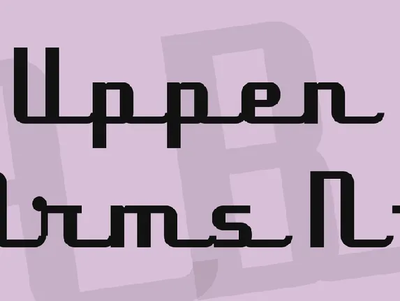 Uppen Arms NF font