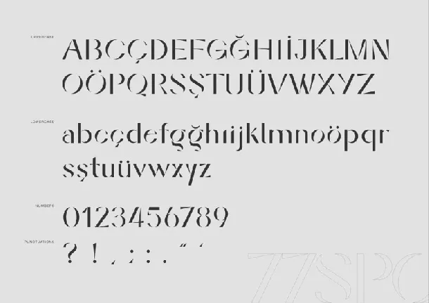 Rogre Display font