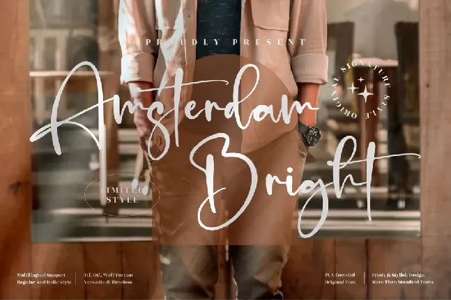 Amsterdam Bright font