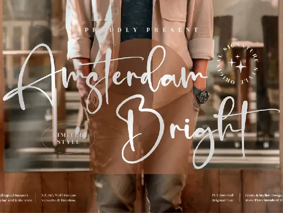 Amsterdam Bright font