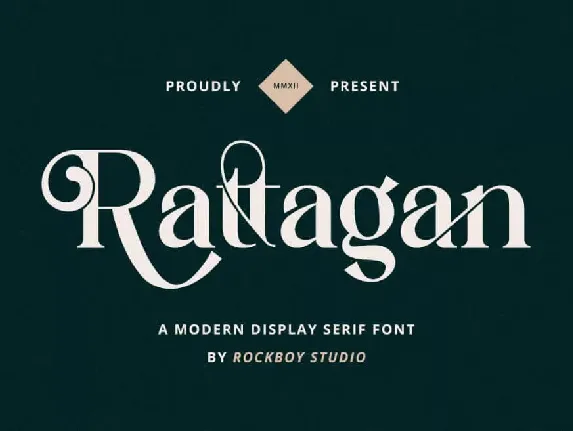 Rattagan font