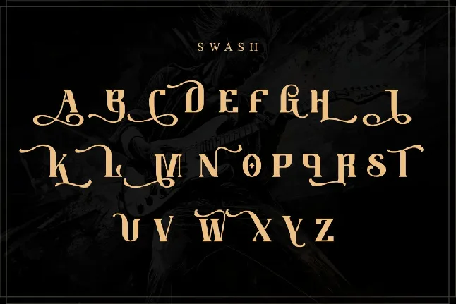 Guitar Rocker - Personal use font