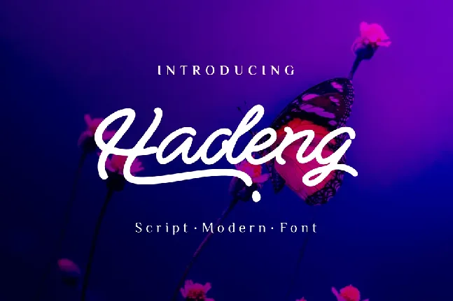 Hadeng font