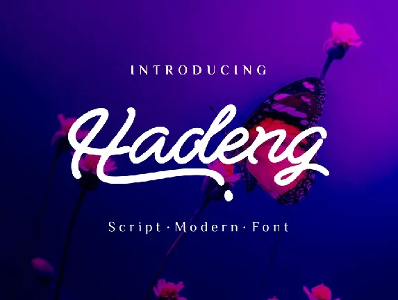 Hadeng font