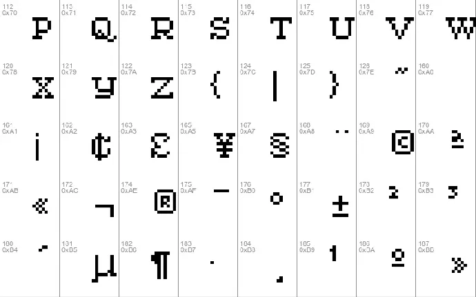 Atlantis font