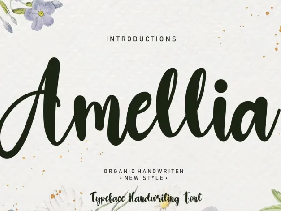 Amellia font