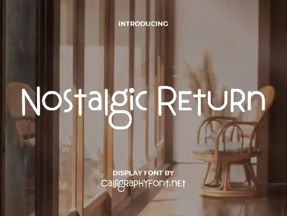 NostalgicReturnDemo font