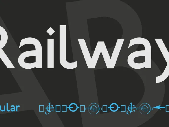 Railway font