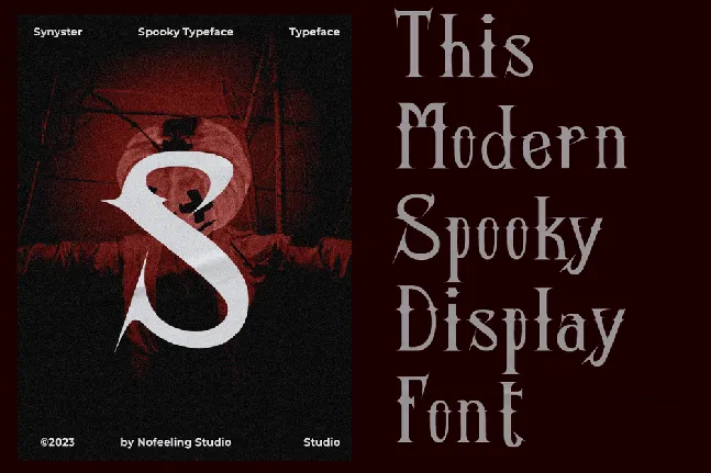 Synyster Display font