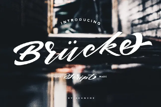 Bruke Script font