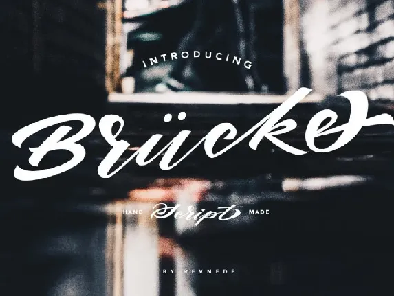 Bruke Script font