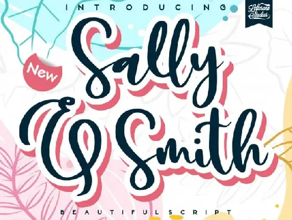 Sally & Smith Script font