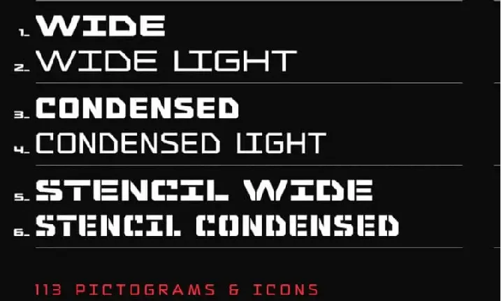 Thedus Display font