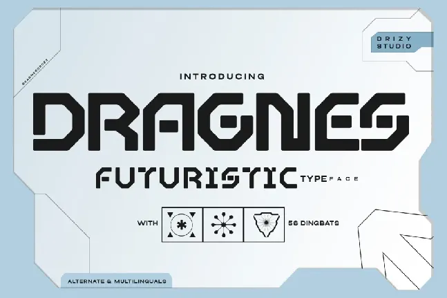 Dragnes font