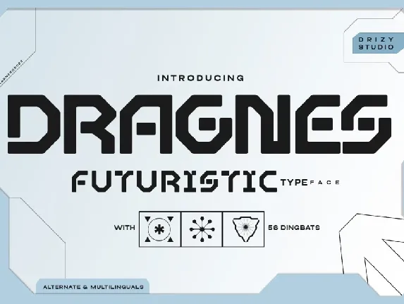 Dragnes font