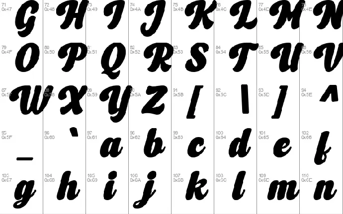 Reinkey font