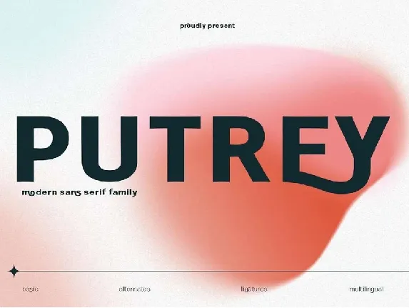 Putrey font