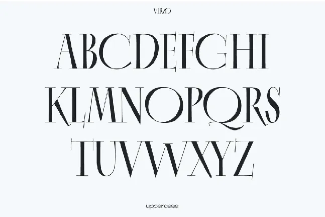 Virzo font