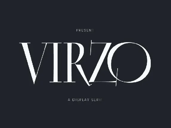 Virzo font