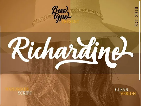 Richardine Script Free font