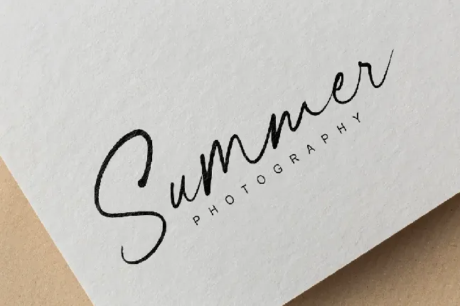 photogenic - Personal Use font