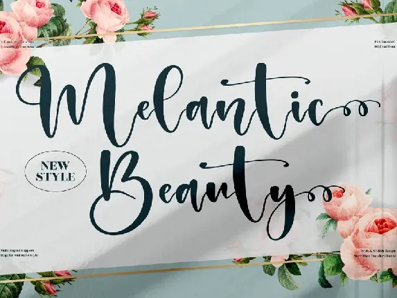 Melantic Beauty font