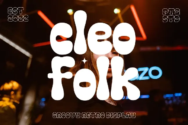 Cleo Folk Demo font