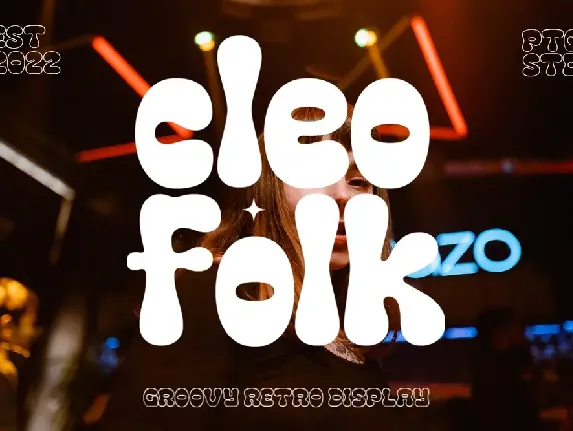 Cleo Folk Demo font