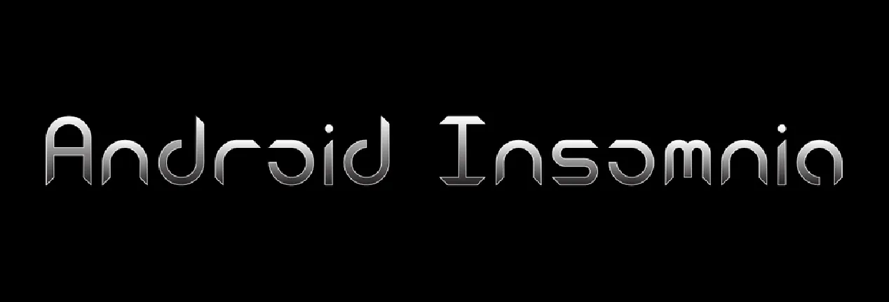 Android Insomnia font