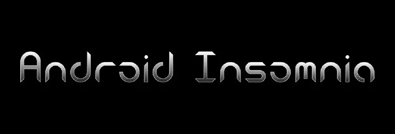 Android Insomnia font