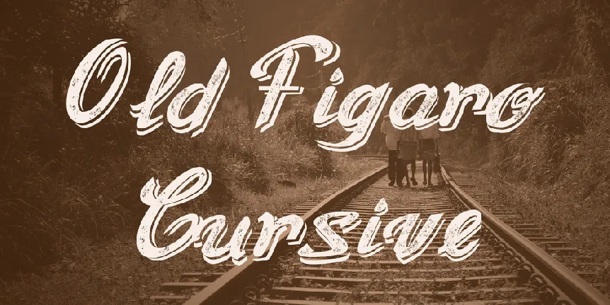 Old Figaro Cursive font