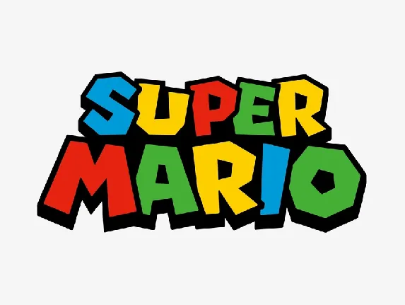 Super Mario Family font