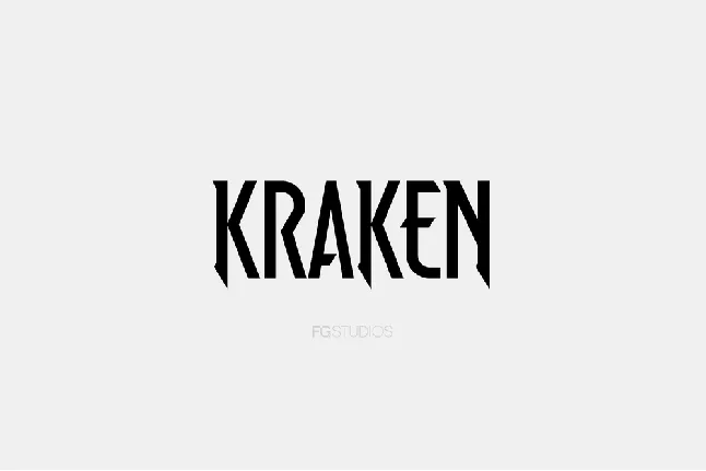 Kraken font