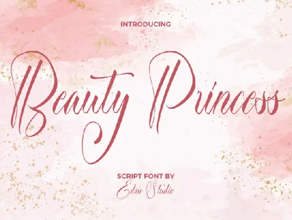 Beauty Princess font