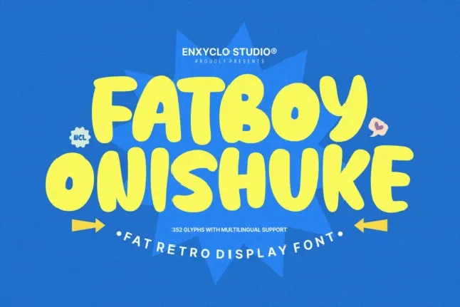 NCL Fatboy Onishuke font