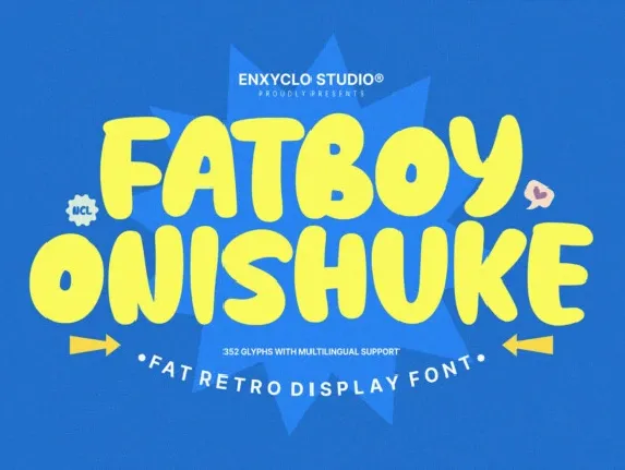 NCL Fatboy Onishuke font