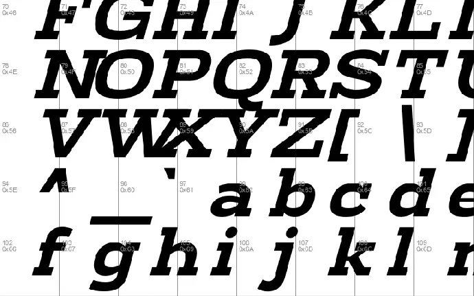 Bidamo font