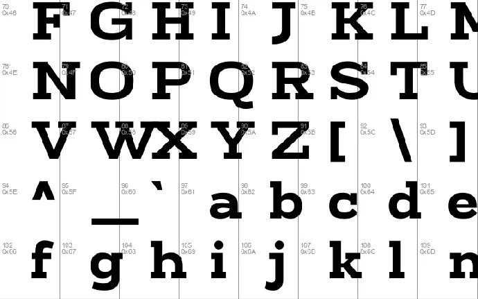 Bidamo font