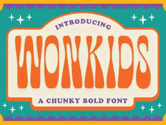 Wonkids font